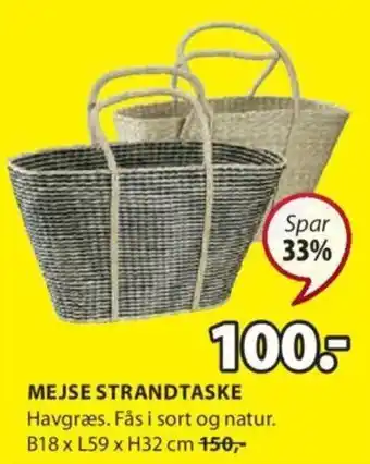 Mejse strandtaske