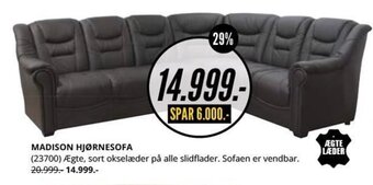 My Home Madison hjørnesofa tilbud