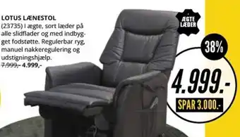 Lotus lænestol