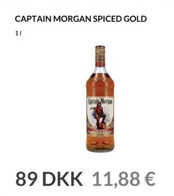 Nielsen's Discount Captain morgan spiced gold tilbud