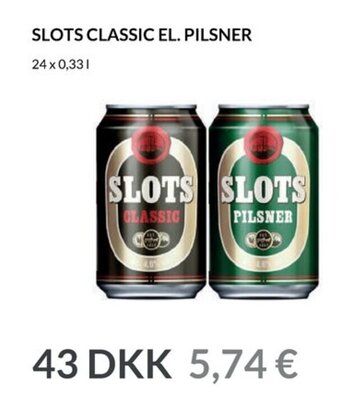 Nielsen's Discount Slots classic el. pilsner tilbud