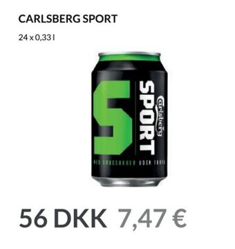 Nielsen's Discount Carlsberg sport tilbud