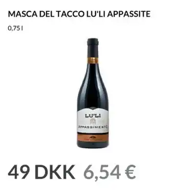 Nielsen's Discount Masca del tacco lu'li appassite tilbud