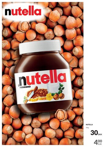 Nielsen's Discount Nutella tilbud