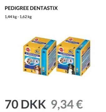 Nielsen's Discount Pedigree dentastix tilbud