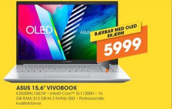 Expert Asus bærbar pc tilbud