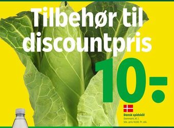 Coop 365 Dansk spidskål tilbud