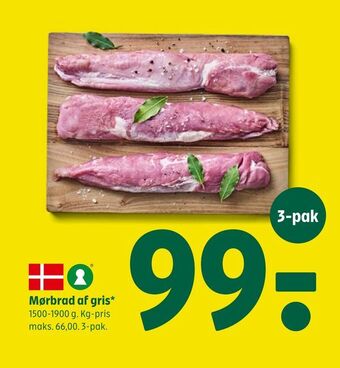 Coop 365 Mørbrad af gris tilbud