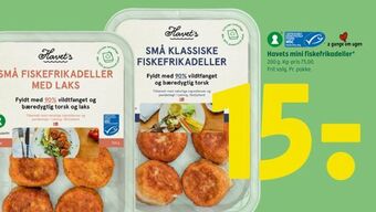Coop 365 Havets mini fiskefrikadeller tilbud