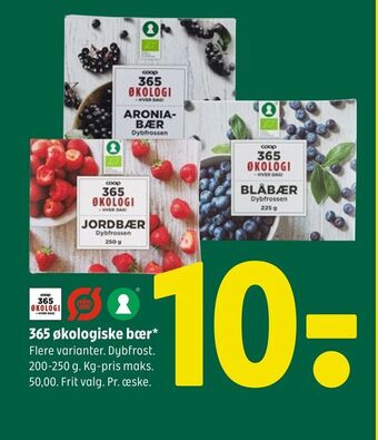 Coop 365 365 økologiske bær tilbud