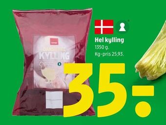 Coop 365 Hel kylling tilbud