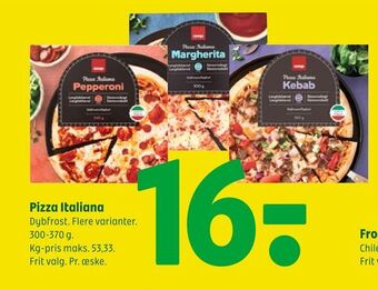 Coop 365 Pizza italiana tilbud