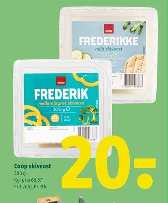 Coop 365 Coop skiveost tilbud