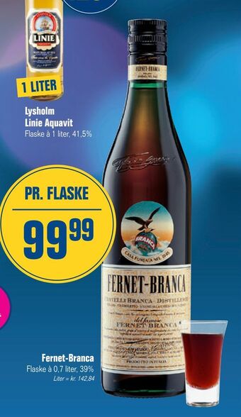 Otto Duborg Fernet-branca tilbud