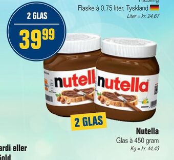 Otto Duborg Nutella tilbud