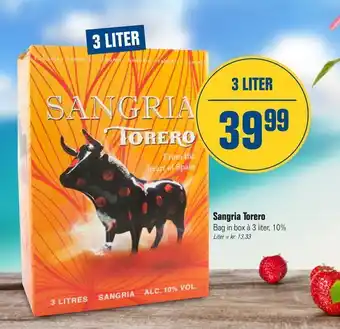 Otto Duborg Sangria torero tilbud