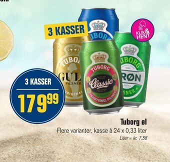 Otto Duborg Tuborg øl tilbud