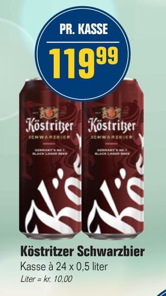 Otto Duborg Köstritzer schwarzbier tilbud