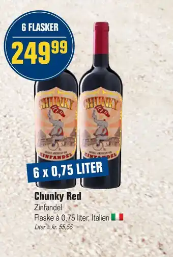 Otto Duborg Chunky red tilbud
