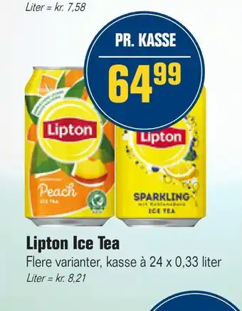 Otto Duborg Lipton ice tea tilbud