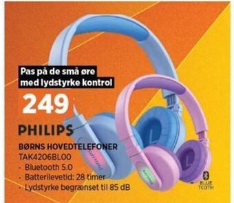 Power Philips Borns Hovedtelefoner tilbud