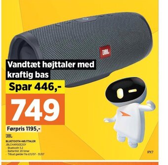 Power JBL Bluetooth-Højttaler tilbud