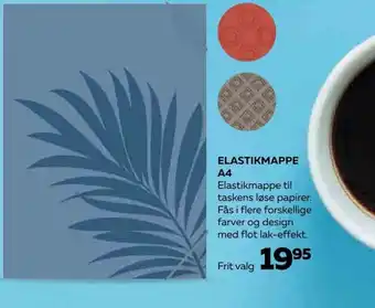 Bog & idé Elastikmappe A4 tilbud