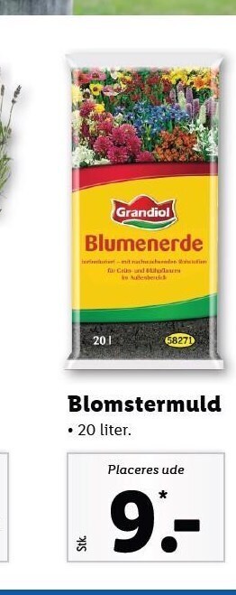 Lidl Blomstermuld tilbud