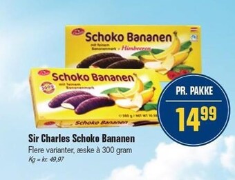 Otto Duborg Sir charles skumbananer tilbud