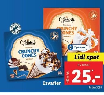 Lidl Isvafler tilbud
