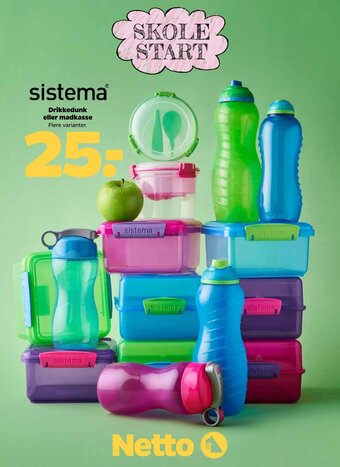 Netto Sistema Drikkedunk eller madkasse tilbud