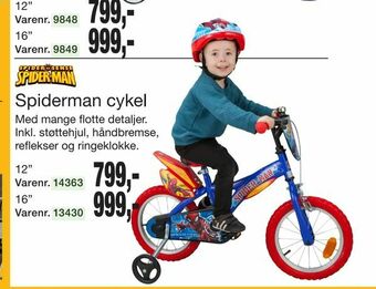 Harald Nyborg Spiderman cykel tilbud