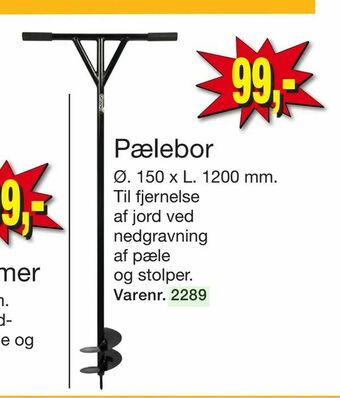 Harald Nyborg Pælebor tilbud