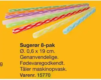 Harald Nyborg Sugerør 8-pak tilbud