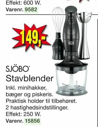 Harald Nyborg Stavblender tilbud