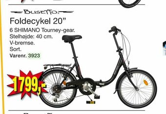 Harald Nyborg Foldecykel 20" tilbud