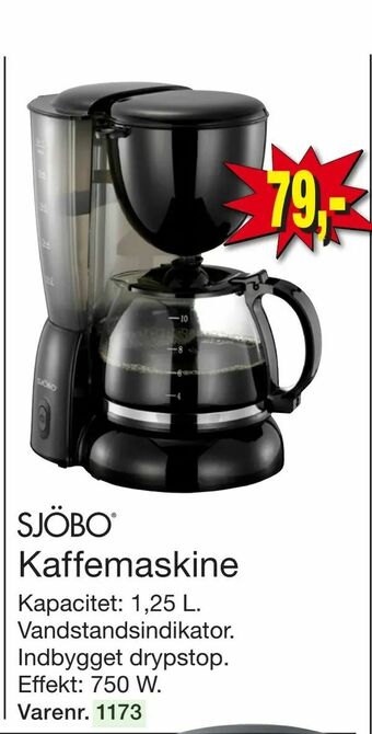 Harald Nyborg Kaffemaskine tilbud