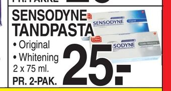 ABC Lavpris Sensodyne tandpasta tilbud