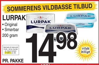 ABC Lavpris Lurpak tilbud
