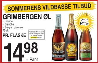 ABC Lavpris Grimbergen øl tilbud