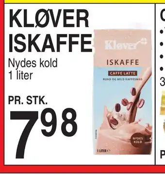 Kløver iskaffe