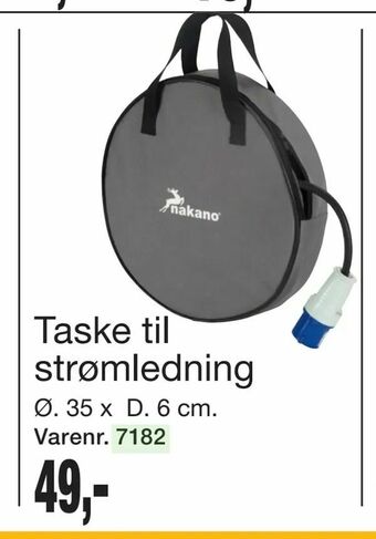 Harald Nyborg Taske til strømledning tilbud