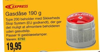 Harald Nyborg Gasdåse 190 g tilbud