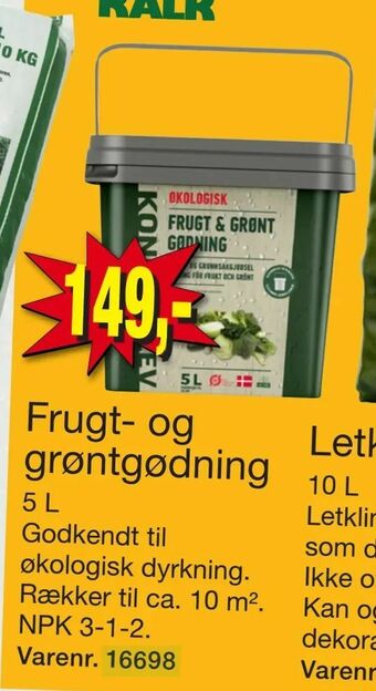 Harald Nyborg Frugt- og grøntgødning tilbud