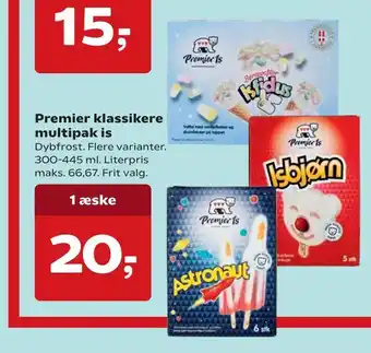 Dagli'Brugsen Premier klassikere multipak is tilbud