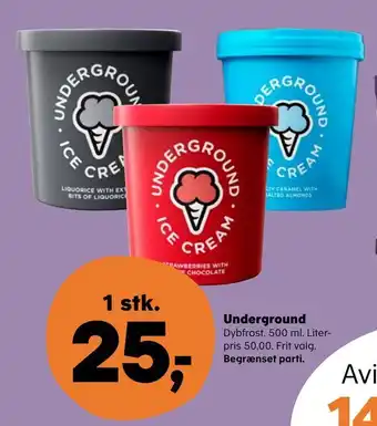 Kvickly Underground tilbud