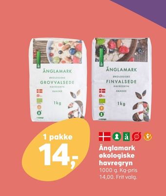 Änglamark økologiske havregryn