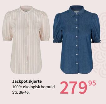 Kvickly Jackpot skjorte tilbud