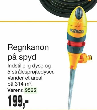 Harald Nyborg Regnkanon på spyd tilbud