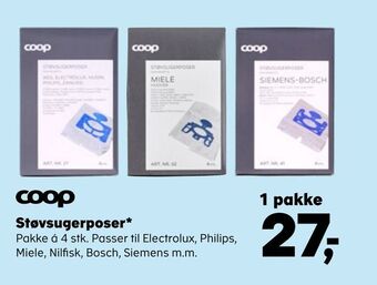 Kvickly Støvsugerposer* tilbud